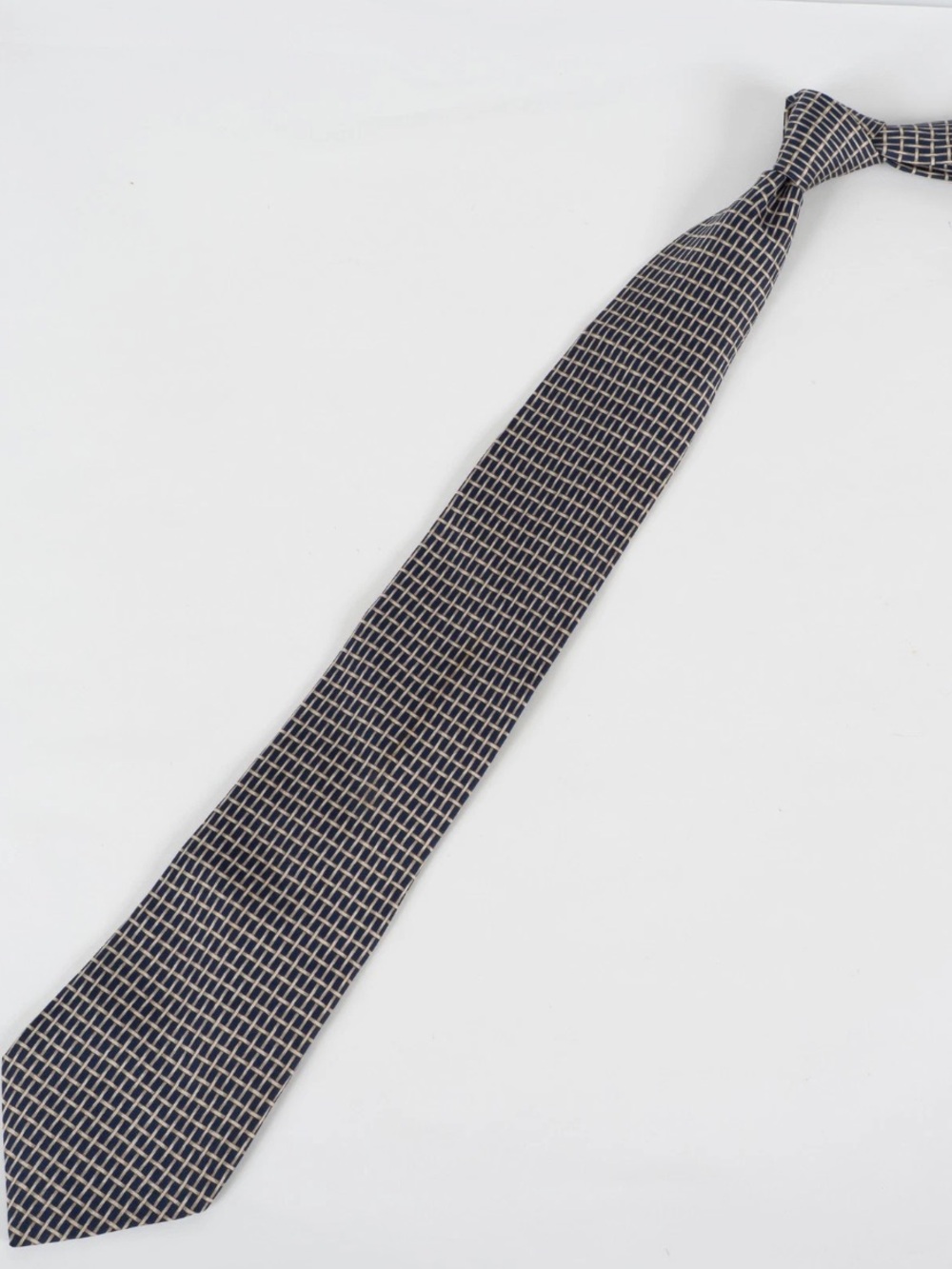 Authentic Mens Hermés Neck Tie - Picture 2 of 8